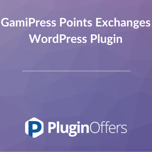GamiPress Points Exchanges WordPress Plugin 1.1.1