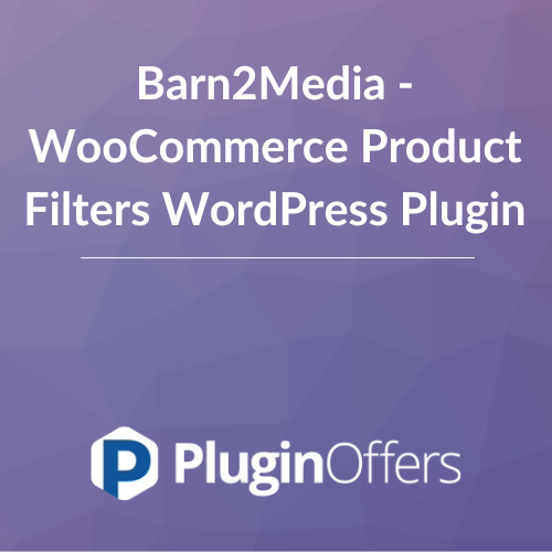 Barn2Media - WooCommerce Product Filters WordPress Plugin 1.4.14
