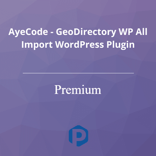 AyeCode - GeoDirectory WP All Import WordPress Plugin - Plugin Offers