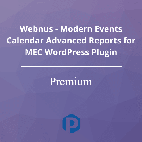 Webnus - Modern Events Calendar Advanced Reports for MEC WordPress Plugin - Plugin Offers