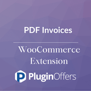 PDF Invoices WooCommerce Extension - Plugin Offers