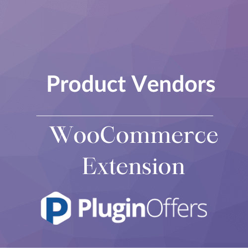 Product Vendors WooCommerce Extension - Plugin Offers