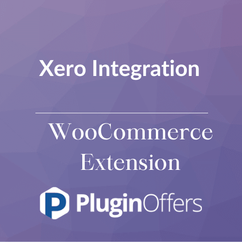 Xero Integration WooCommerce Extension - Plugin Offers