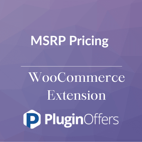 MSRP Pricing WooCommerce Extension - Plugin Offers