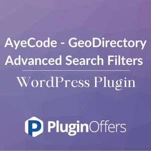 AyeCode - GeoDirectory Advanced Search Filters WordPress Plugin - Plugin Offers
