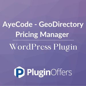 AyeCode - GeoDirectory Pricing Manager WordPress Plugin - Plugin Offers