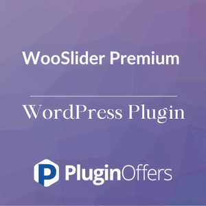 WooSlider Premium WordPress Plugin - Plugin Offers
