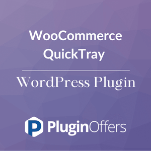 WooCommerce QuickTray WordPress Plugin - Plugin Offers