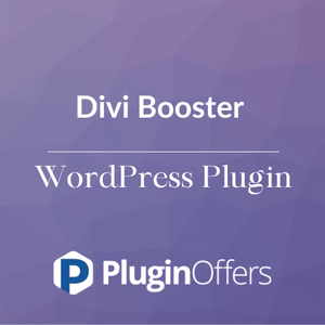 Divi Booster WordPress Plugin - Plugin Offers