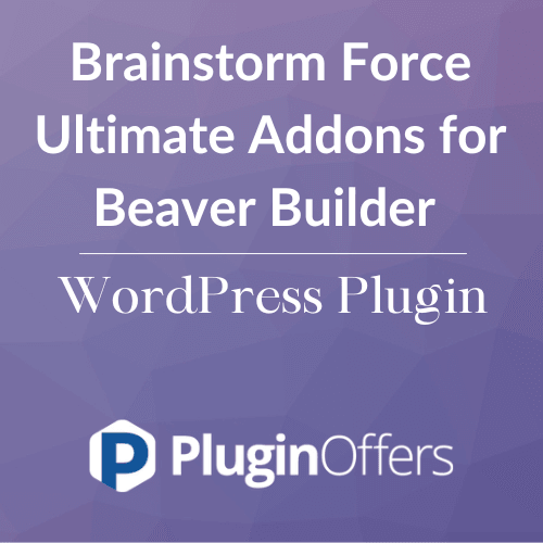 Brainstorm Force Ultimate Addons for Beaver Builder WordPress Plugin - Plugin Offers