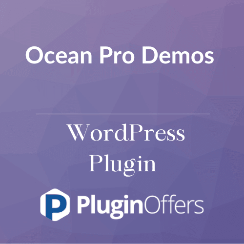 Ocean Pro Demos WordPress Plugin - Plugin Offers