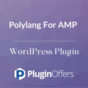Polylang For AMP WordPress Plugin - Plugin Offers