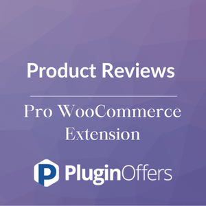Product Reviews Pro WooCommerce Extension - Plugin Offers