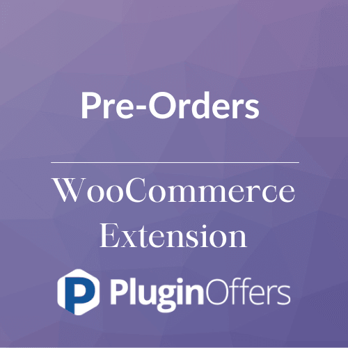 Pre-Orders WooCommerce Extension - Plugin Offers