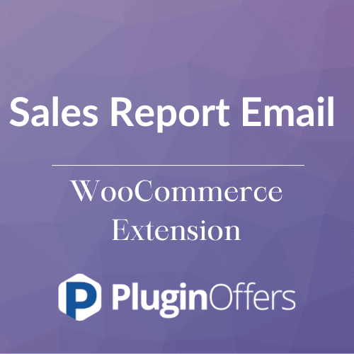 Sales Report Email WooCommerce Extension - Plugin Offers