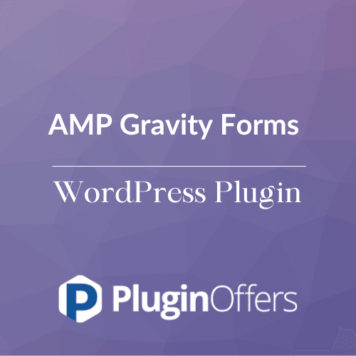 AMP Gravity Forms WordPress Plugin - Plugin Offers