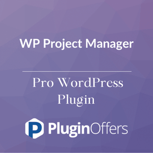 WP Project Manager Pro WordPress Plugin - Plugin Offers