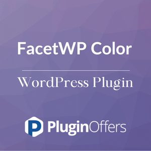 FacetWP Color WordPress Plugin - Plugin Offers
