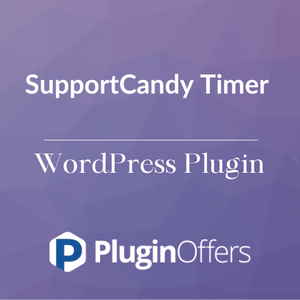 SupportCandy Timer WordPress Plugin - Plugin Offers