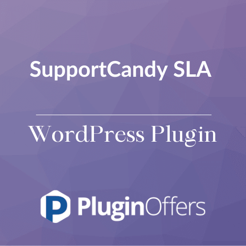 SupportCandy SLA WordPress Plugin - Plugin Offers
