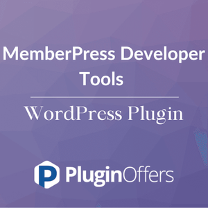 MemberPress Developer Tools WordPress Plugin - Plugin Offers