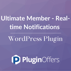 Ultimate Member - Real-time Notifications WordPress Plugin - Plugin Offers