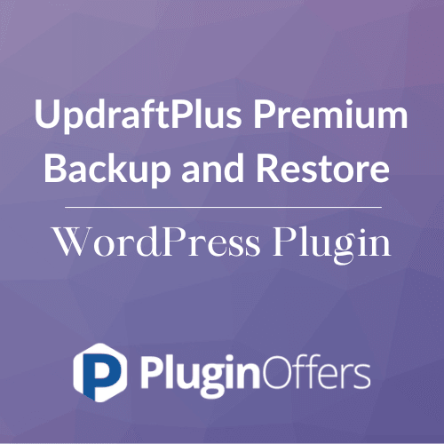 UpdraftPlus Premium Backup and Restore WordPress Plugin - Plugin Offers