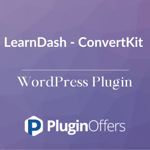 LearnDash - ConvertKit WordPress Plugin - Plugin Offers