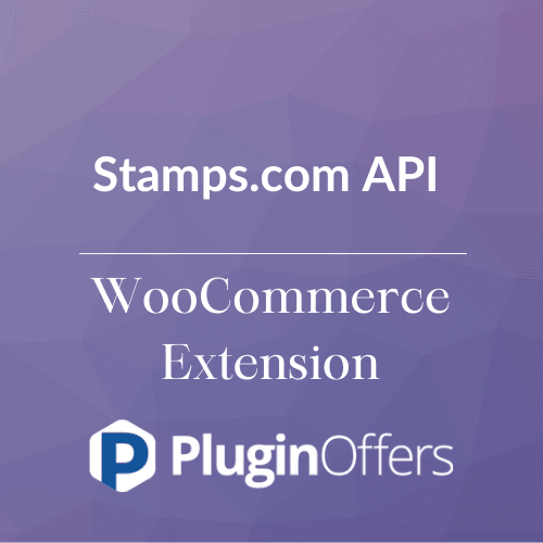Stamps.com API WooCommerce Extension - Plugin Offers