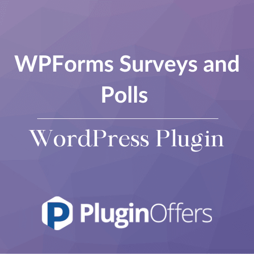 WPForms Surveys and Polls WordPress Plugin - Plugin Offers