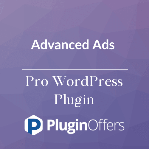 Advanced Ads Pro WordPress Plugin - Plugin Offers