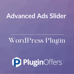 Advanced Ads Slider WordPress Plugin - Plugin Offers