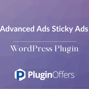 Advanced Ads Sticky Ads WordPress Plugin - Plugin Offers