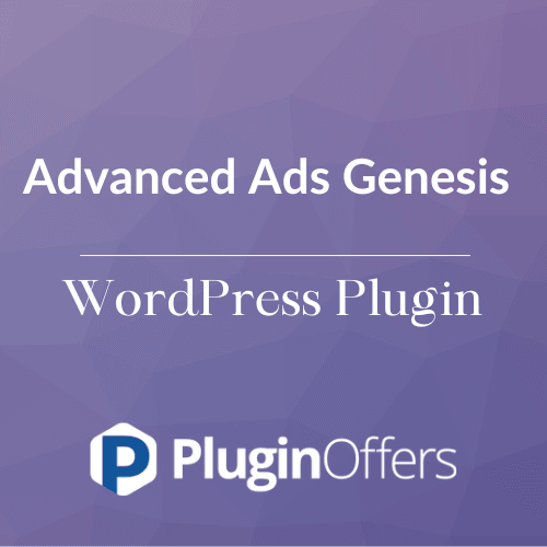 Advanced Ads Genesis WordPress Plugin - Plugin Offers