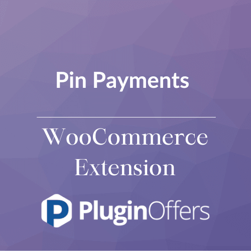 Pin Payments WooCommerce Extension - Plugin Offers