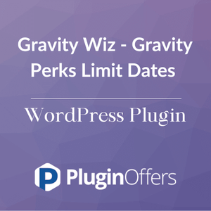 Gravity Wiz - Gravity Perks Limit Dates WordPress Plugin - Plugin Offers