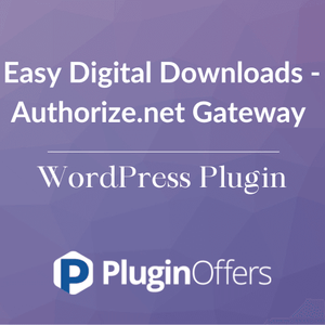 Easy Digital Downloads - Authorize.net Gateway WordPress Plugin - Plugin Offers
