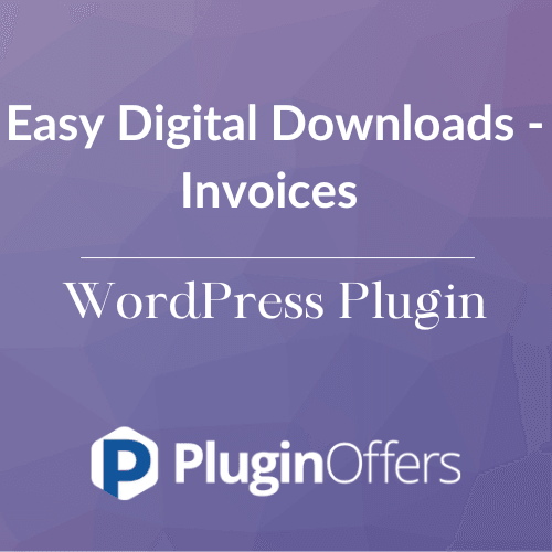 Easy Digital Downloads - Invoices WordPress Plugin - Plugin Offers