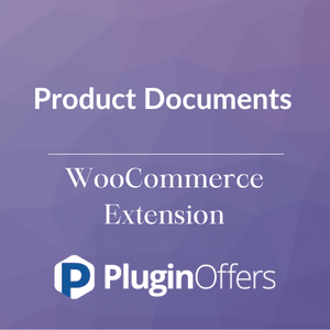 Product Documents WooCommerce Extension - Plugin Offers