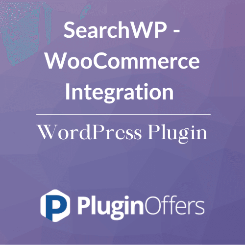 SearchWP - WooCommerce Integration WordPress Plugin - Plugin Offers