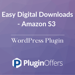 Easy Digital Downloads - Amazon S3 WordPress Plugin - Plugin Offers