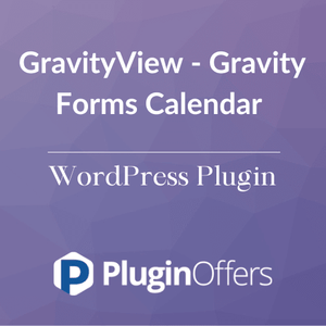 GravityView - Gravity Forms Calendar WordPress Plugin - Plugin Offers