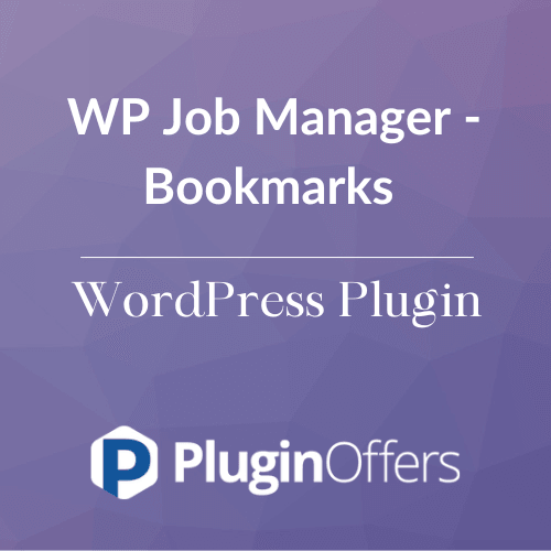 WP Job Manager - Bookmarks WordPress Plugin - Plugin Offers