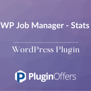 WP Job Manager - Stats WordPress Plugin - Plugin Offers