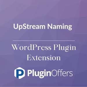 UpStream Naming WordPress Plugin Extension - Plugin Offers