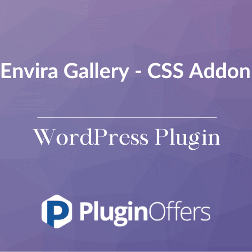 Envira Gallery - CSS Addon WordPress Plugin - Plugin Offers