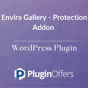 Envira Gallery - Protection Addon WordPress Plugin - Plugin Offers