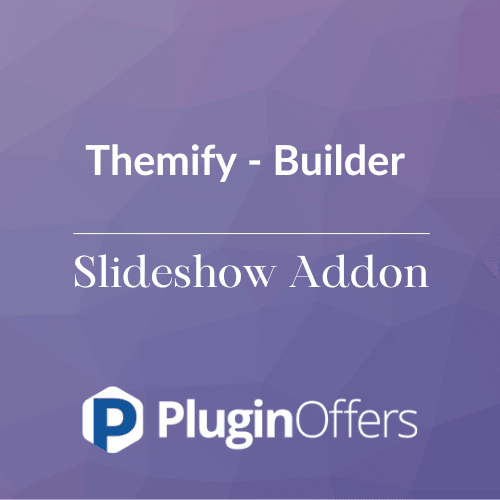 Themify - Builder Slideshow Addon - Plugin Offers
