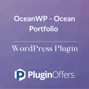 OceanWP - Ocean Portfolio WordPress Plugin - Plugin Offers