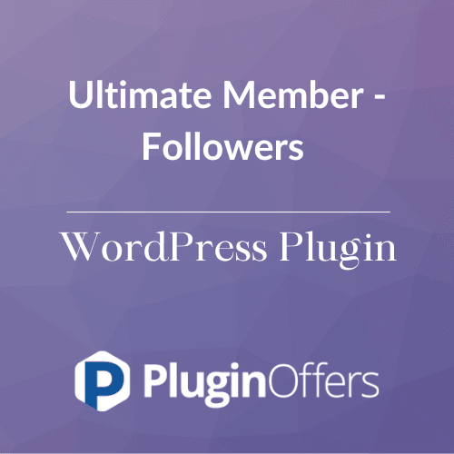 Ultimate Member - Followers WordPress Plugin - Plugin Offers